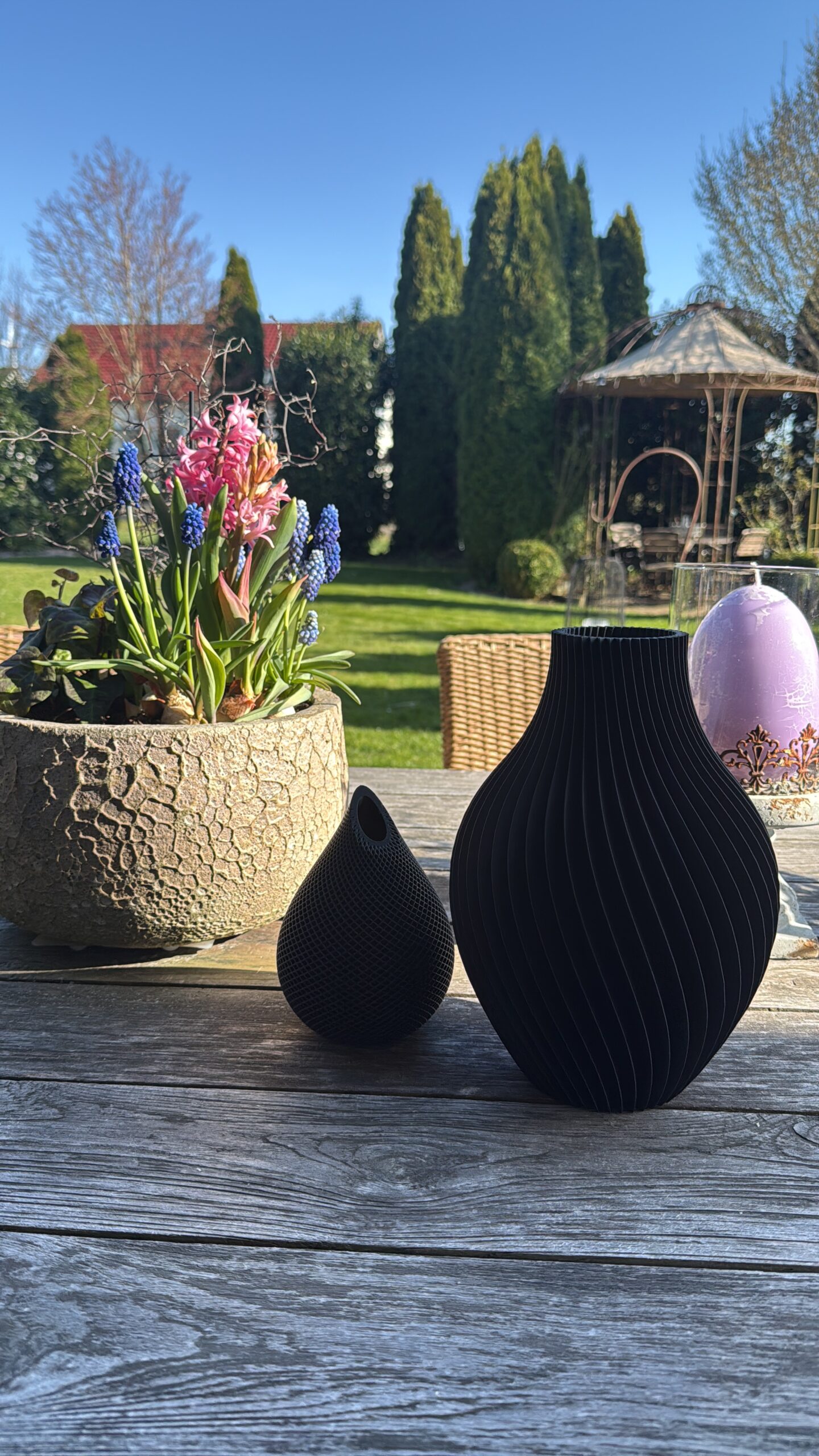 Vasen im 3D-Druck (bis 230mm)